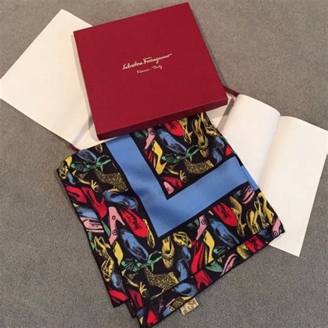 Discreet Packaging Ferragamo Scarf